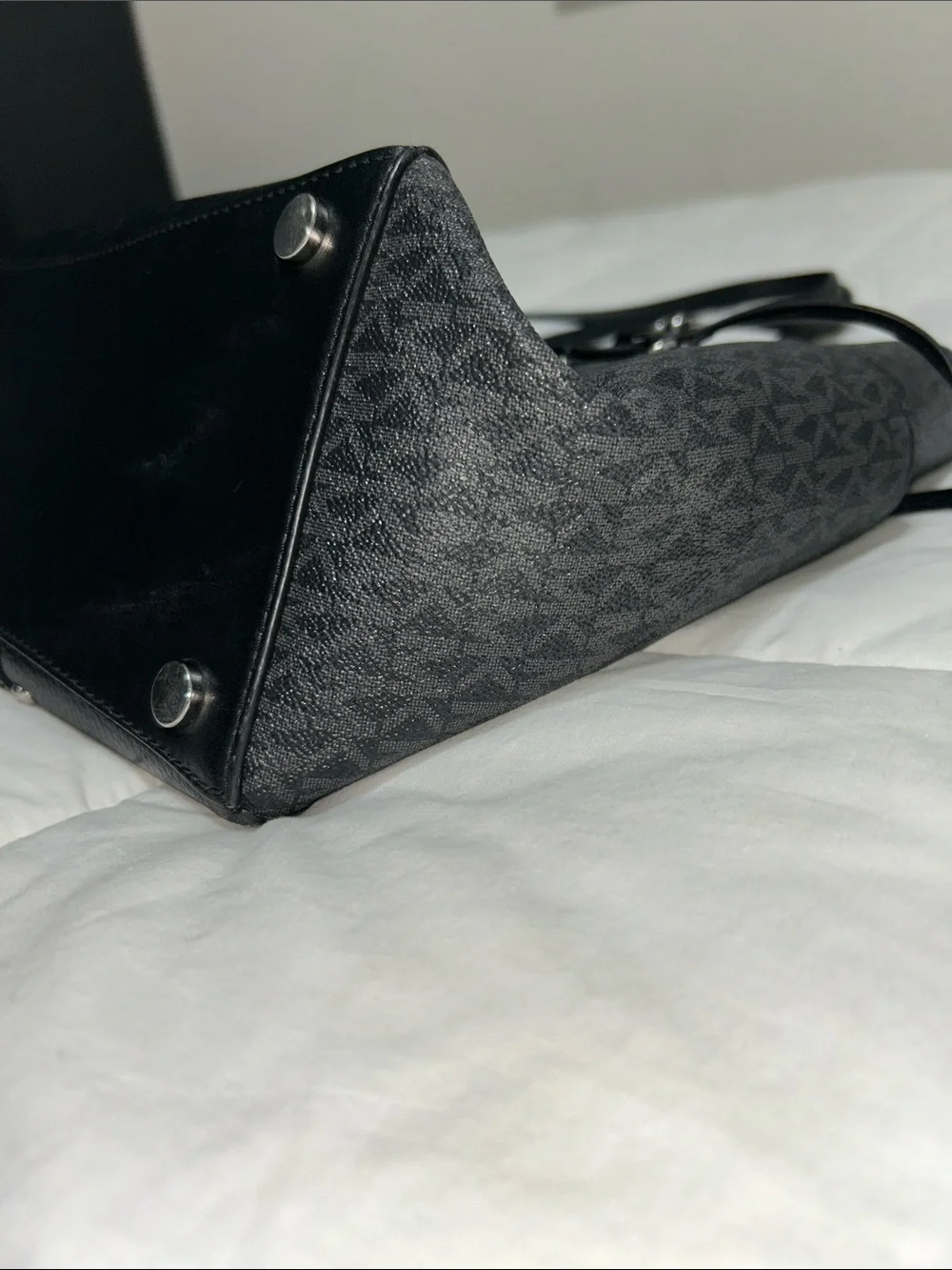 Michael Kors Black Zebra Tote Bag